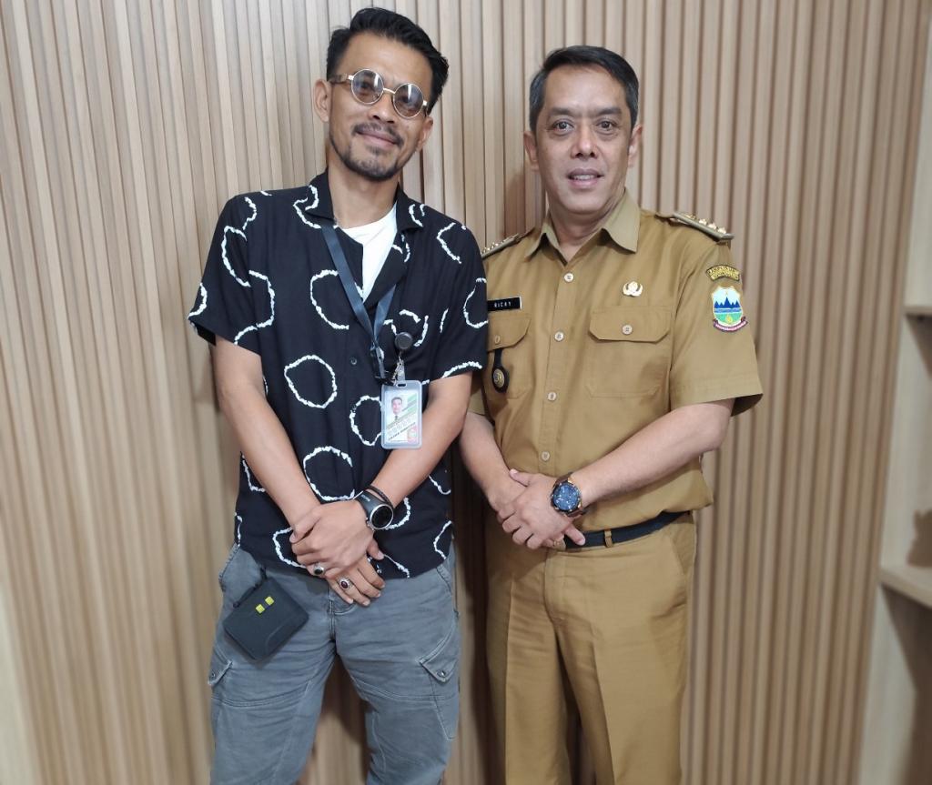 AA Garut dan Disperindag ESDM Komitmen Bangun Industri Voli di Garut