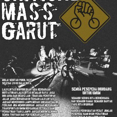 Critical Mass Bakal Hadir di Garut, Suarakan Hak Pesepeda di Jalan Raya