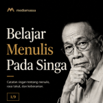 Belajar Menulis pada Singa